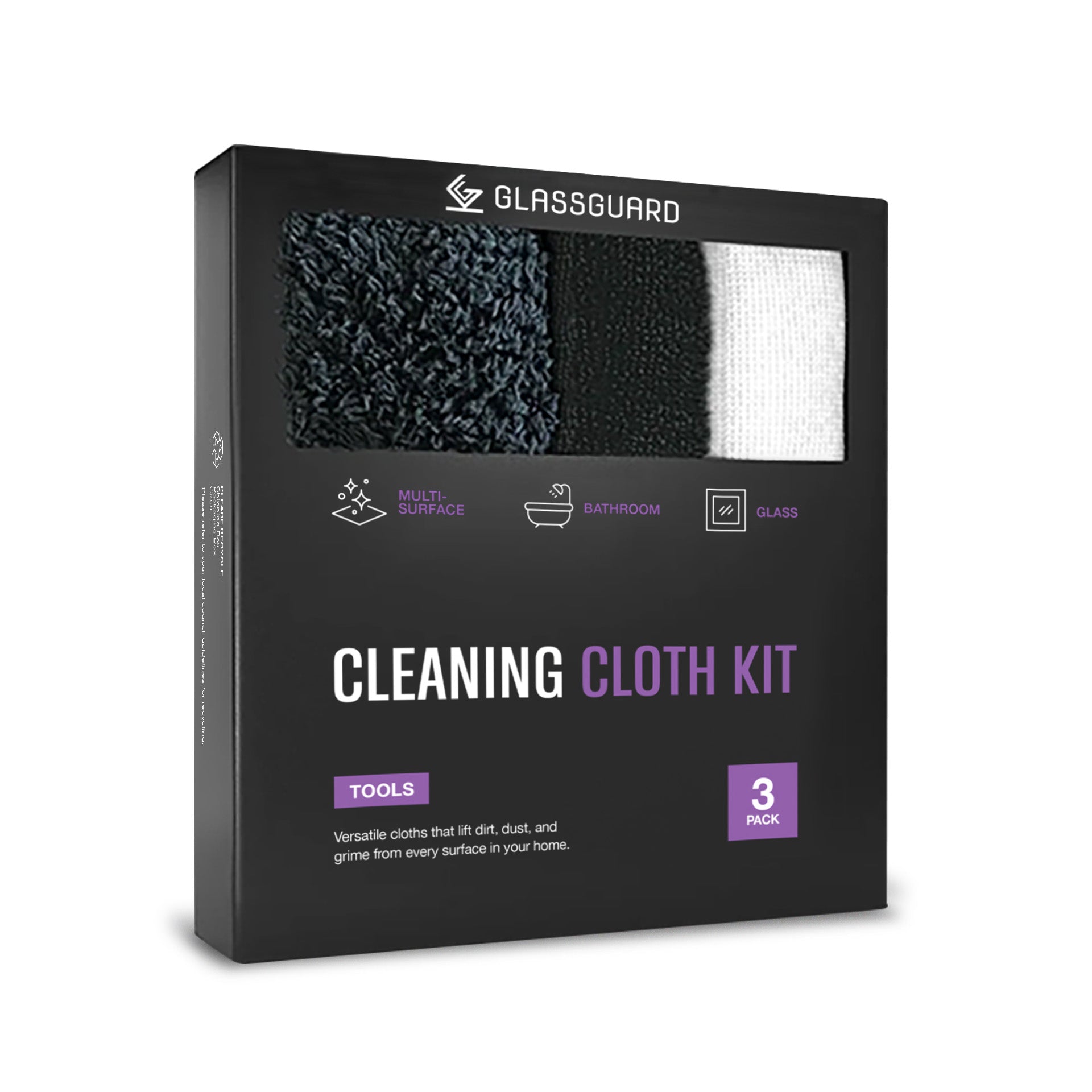 GLASSGUARD® Cleaning Cloth Kit