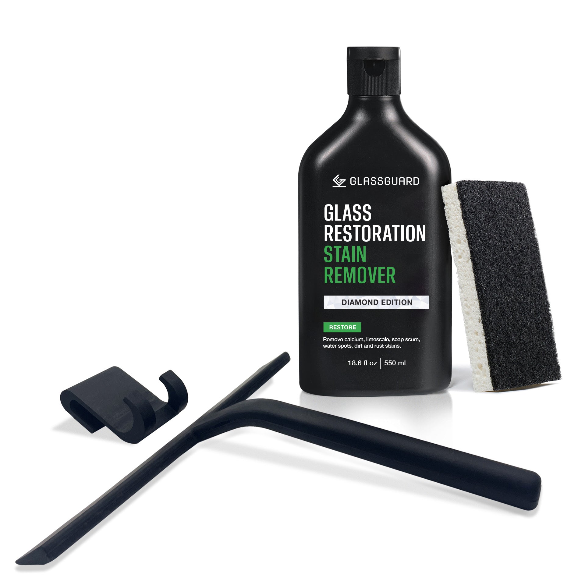 GLASSGUARD® Glass Stain Remover + Squeegee Bundle