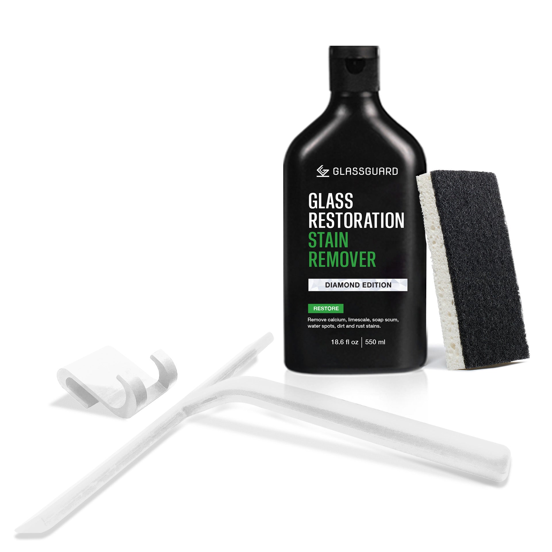 GLASSGUARD® Glass Stain Remover + Squeegee Bundle