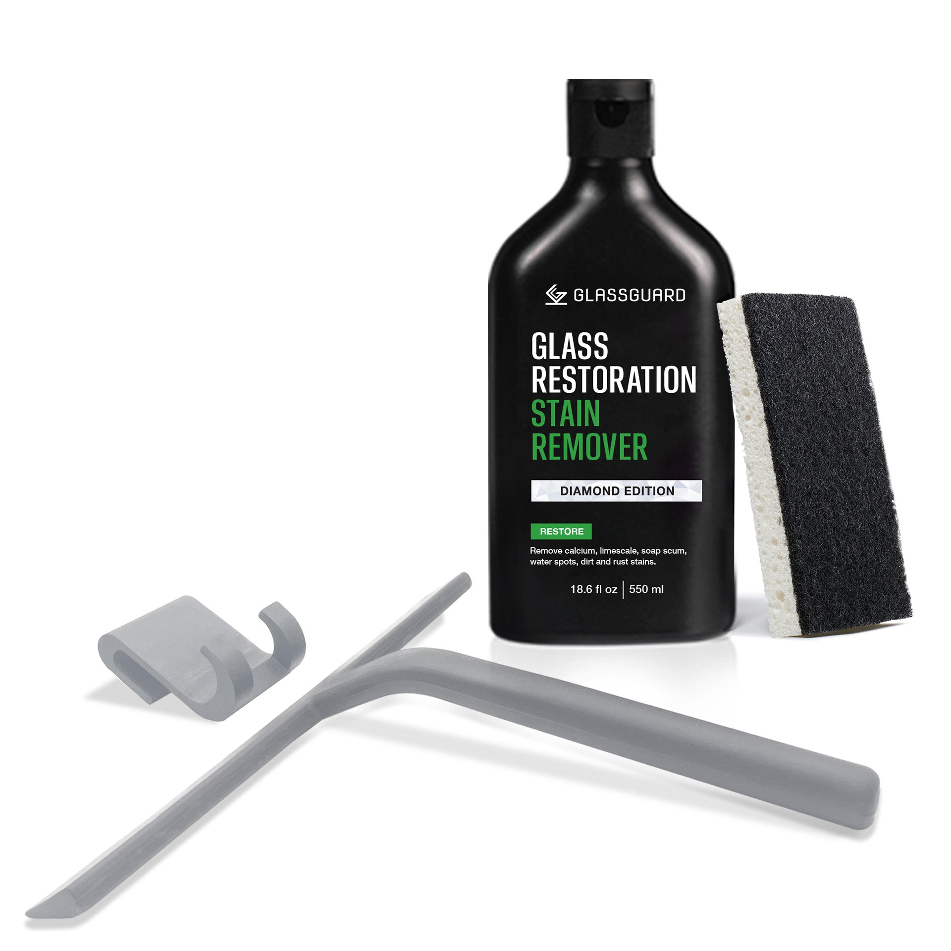 GLASSGUARD® Glass Stain Remover + Squeegee Bundle