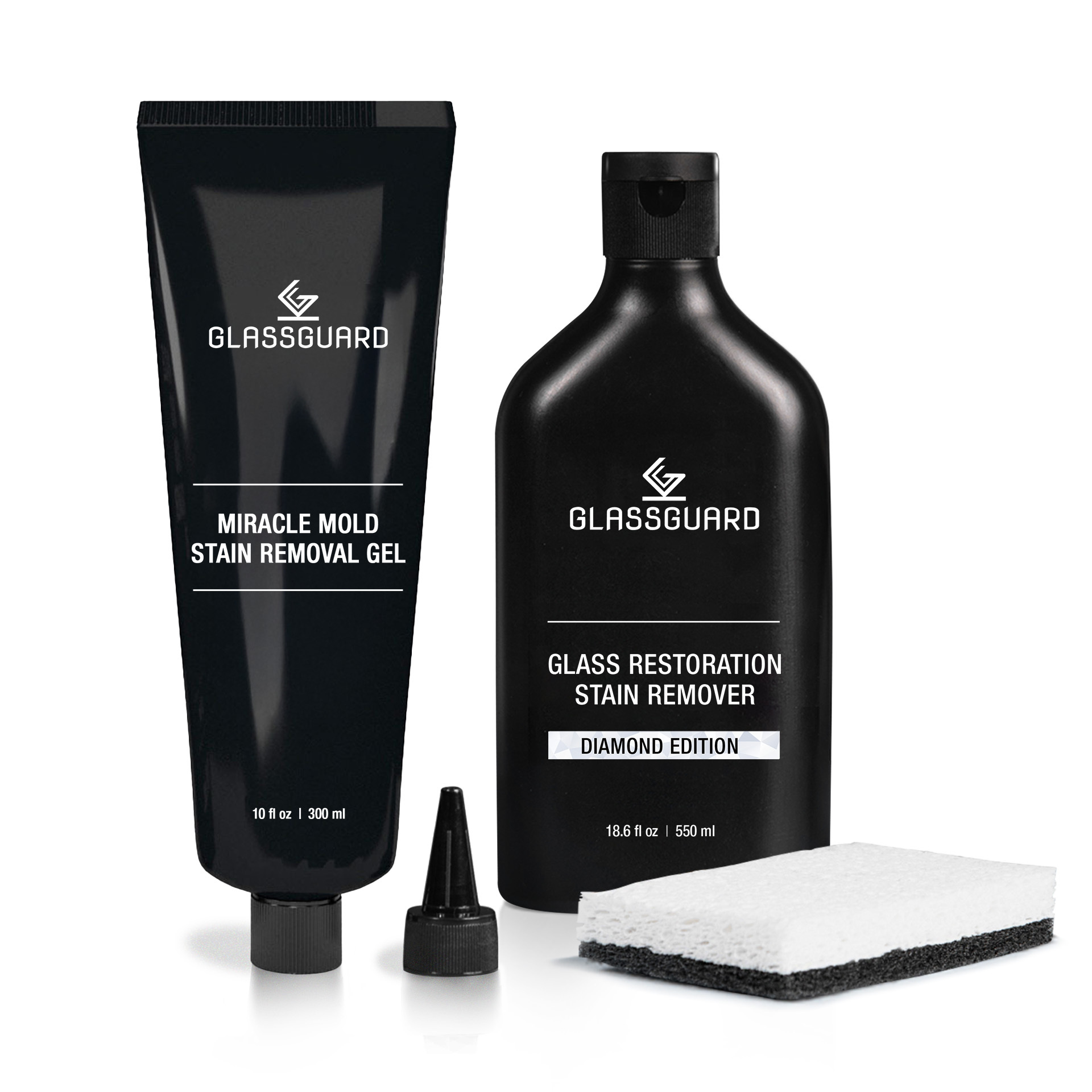 GLASSGUARD® Glass Stain & Mold Stain Remover Kit image