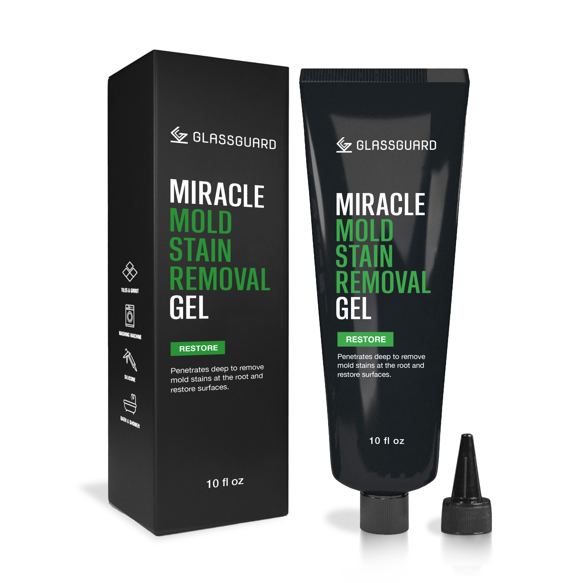 GLASSGUARD® Miracle Mold Stain Removal Gel image