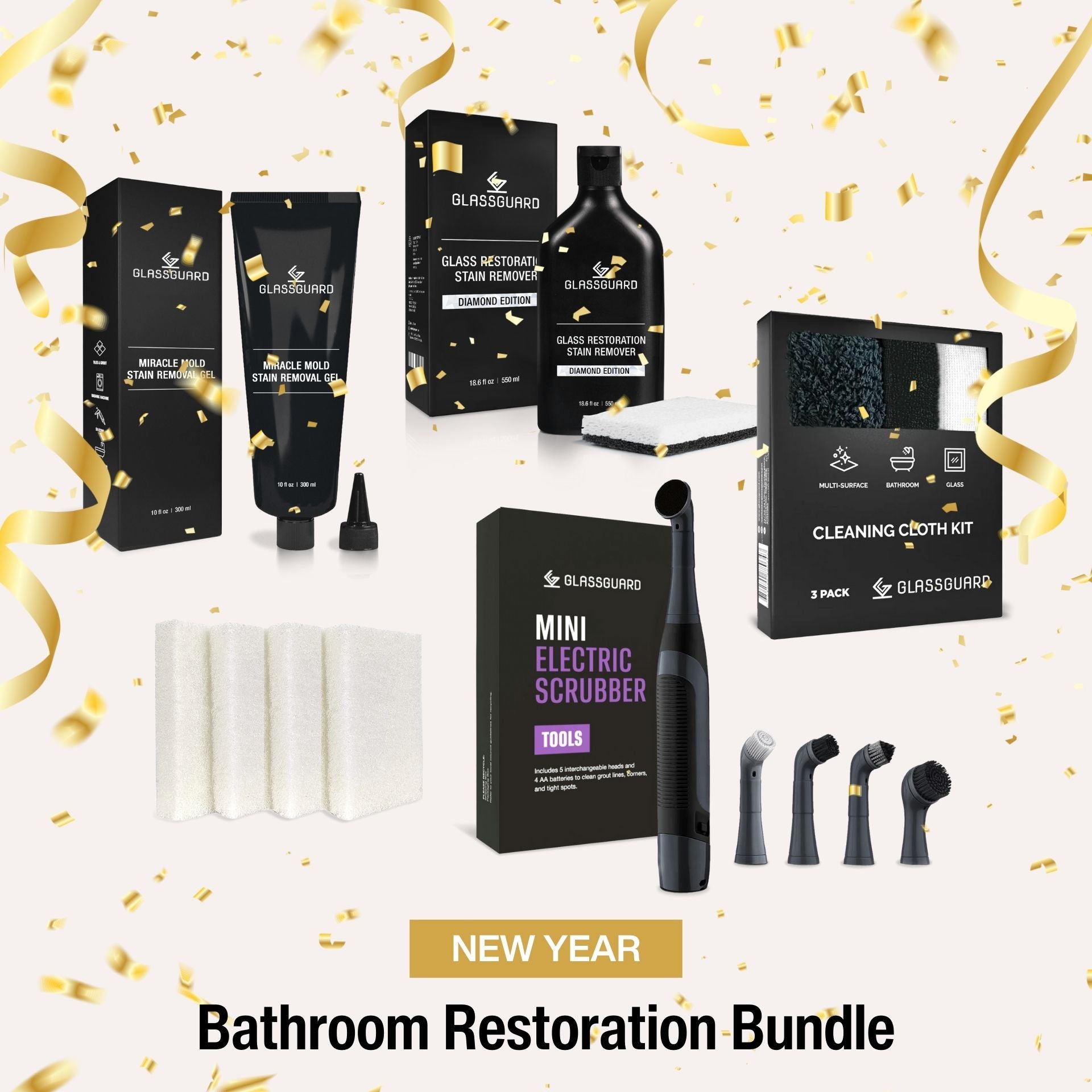 GLASSGUARD® New Year Bathroom Restoration Bundle